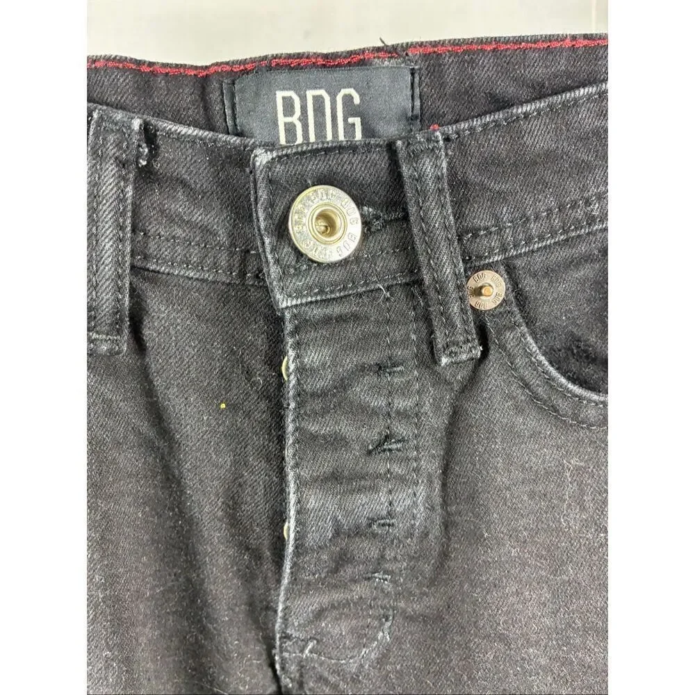 BDG Urban Outfitters NWT Teo Relaxed Flare in Black Size 27